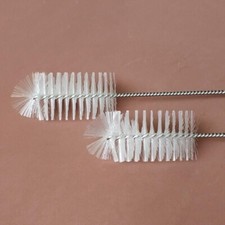 Small brush cleaning brush stainless steel brush glass bottle brush teapot mouth