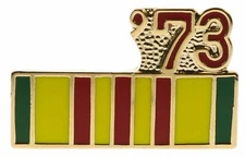 Vietnam 1973 Service Ribbon Hat or Lapel Pin H14801 F4D34S