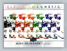 2021-22 UD Series 1 Electromagnetic  #EM-18 Miro Heiskanen Dallas Stars