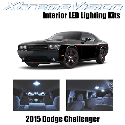XtremeVision Interior LED for Dodge Challenger 2015+ (9 pcs)