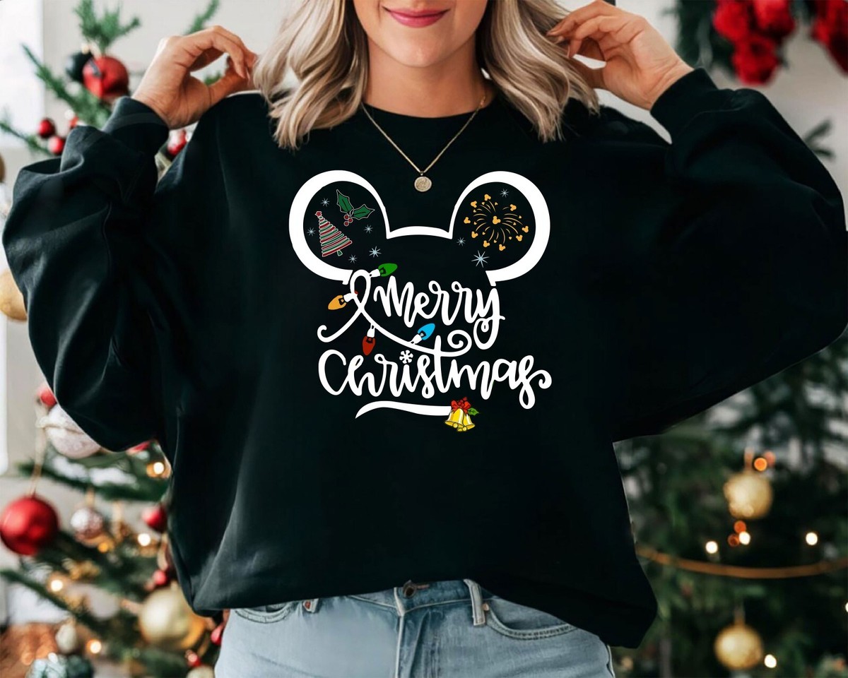 Holiday Sweater Mens Mickey Christmas Sweater Mickey Mouse Family