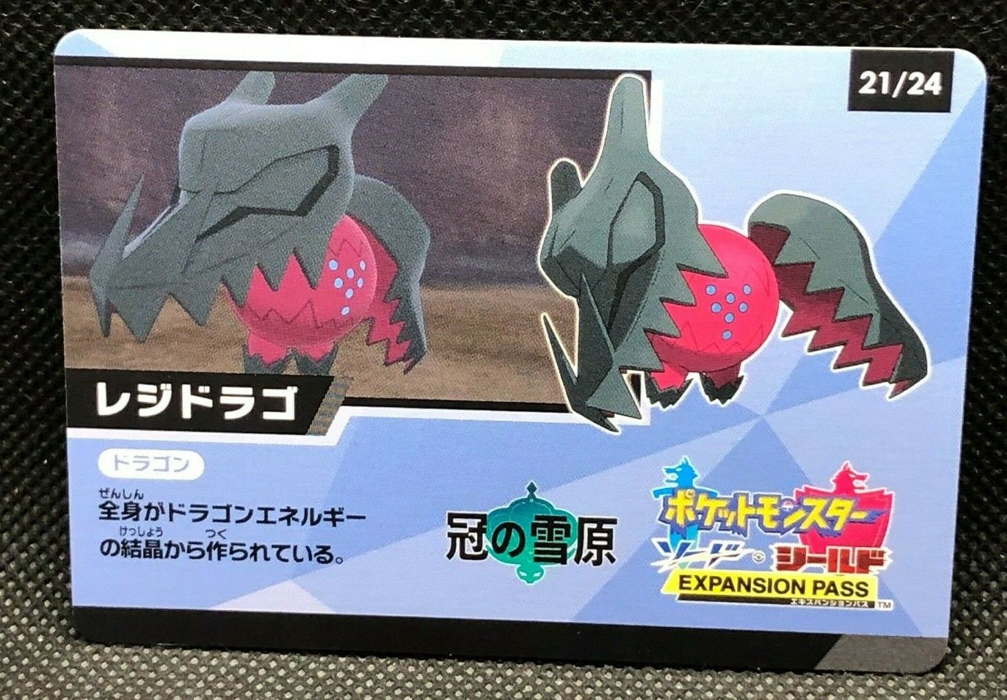 Pokémon Club - Regidraco (Japanese name) - Dragon-type