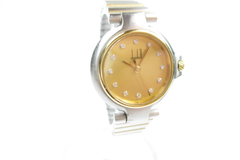 Reloj para mujer Dunhill Millennium de cuarzo de acero inoxidable de 12 puntos de diámetro Foto 2 de 4