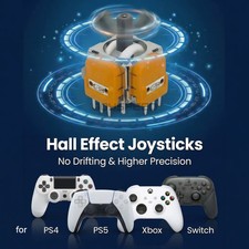 2/10pcs Joystick ad effetto Hall per PS5 DualSense PS4 Controller Stick analogic