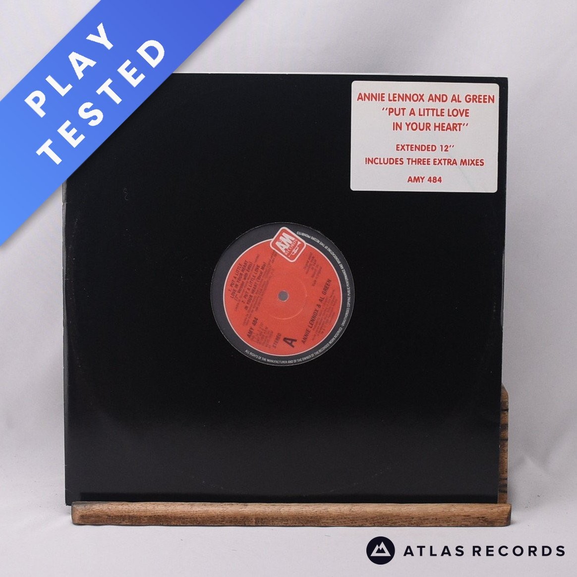 Annie Lennox Put A Little Love In Your Heart 12"" Single Vinyl Record - VG+/EX