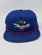 Raybestos Vintage Blue The Best In Brakes Racing Rope Snapback Hat Made in USA