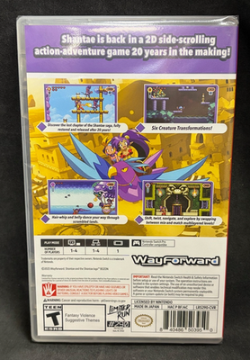 Shantae Advance Risky Revolution (LRG) (Nintendo Switch) NEW | eBay