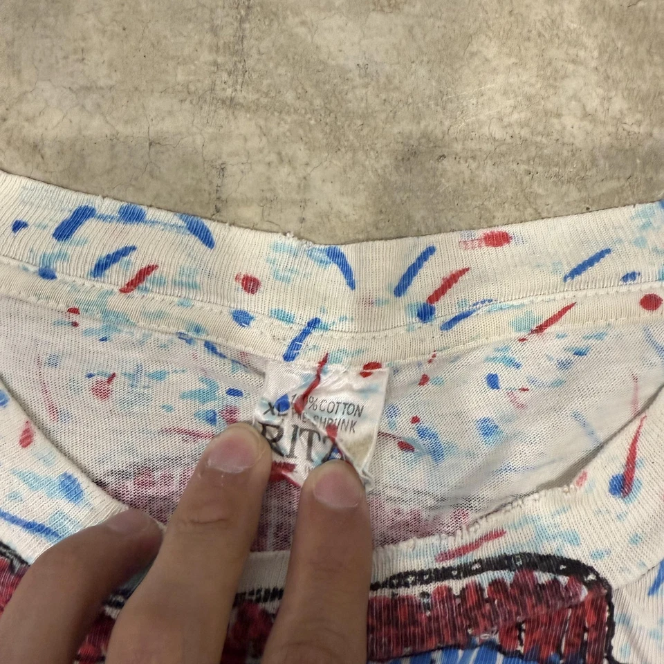 Camisa de baloncesto vintage de EE. UU. para hombre de baloncesto Magic Johnson con estampado completo años 90 Foto 3 de 4