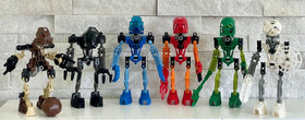 Bionicle Toa Mata:  8531, 8532, 8533, 8535, 8536 . Complete .