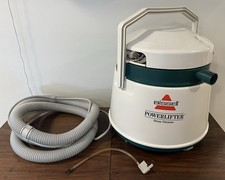 Bissell Carpet Deep Cleaner Powerlifter 1660 Canister Vacuum W/ Attachments READ