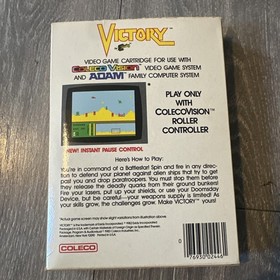 Victory (Colecovision Coleco Adam, 1983) CIB COMPLETE VG