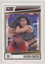 2022 Panini Chronicles WWE Score Red 149/199 Kayden Carter #194 0cz