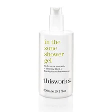 THISWORKS In The Zone Shower Gel | Refreshing Body Wash with Eucalyptus & Franki