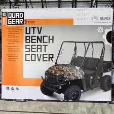 Classic Quad Gear UTV Bench Seat Cover Black