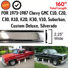 160" Chrome Side Body Trim Molding for 1973-1987 Chevy GMC C K V Pickup Trucks