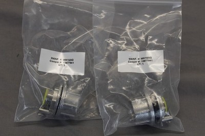 Qty 2 Killark Hubble WH-1SSG stainless weather proof 1/2'' conduit hub w/ ground