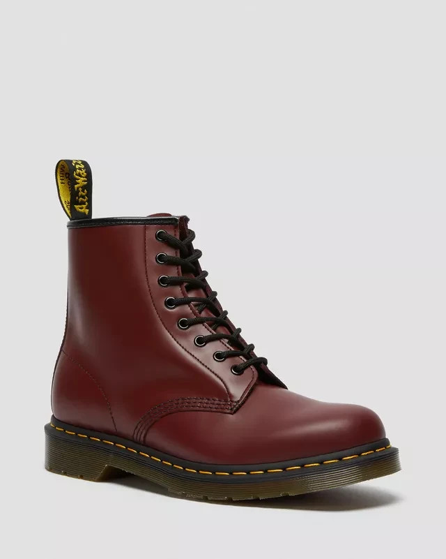 Dr. Martens 1460 Smooth Leather Lace Up Boots, Men's