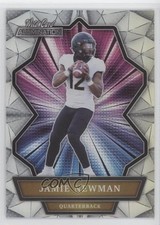 2021 Wild Card Alumination Silver Jamie Newman #ABC-25 Rookie RC 12hh. rookie card picture