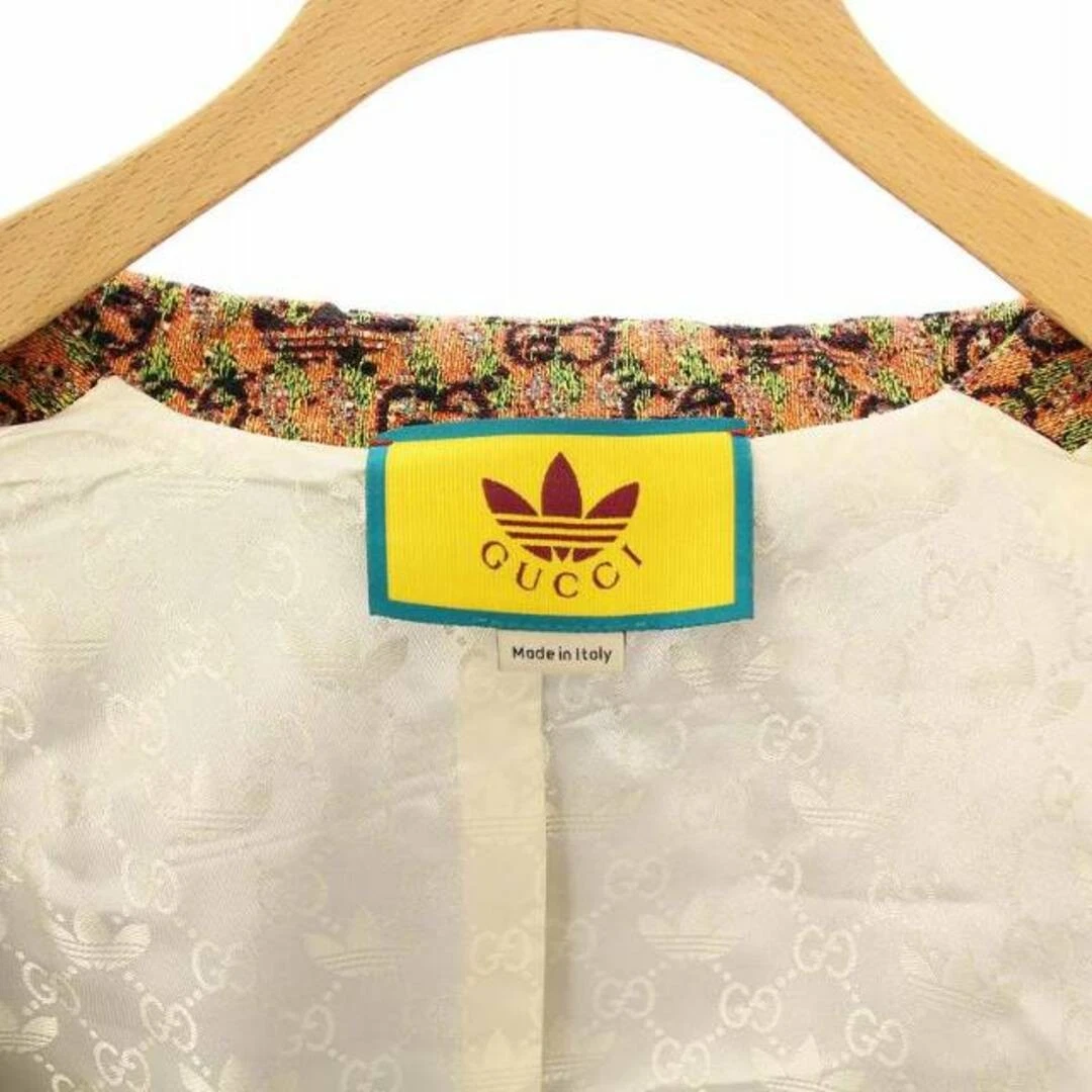 Gucci adidas Originals GG cappotto trifoglio colletto balmain capospalla lungo 36 usa