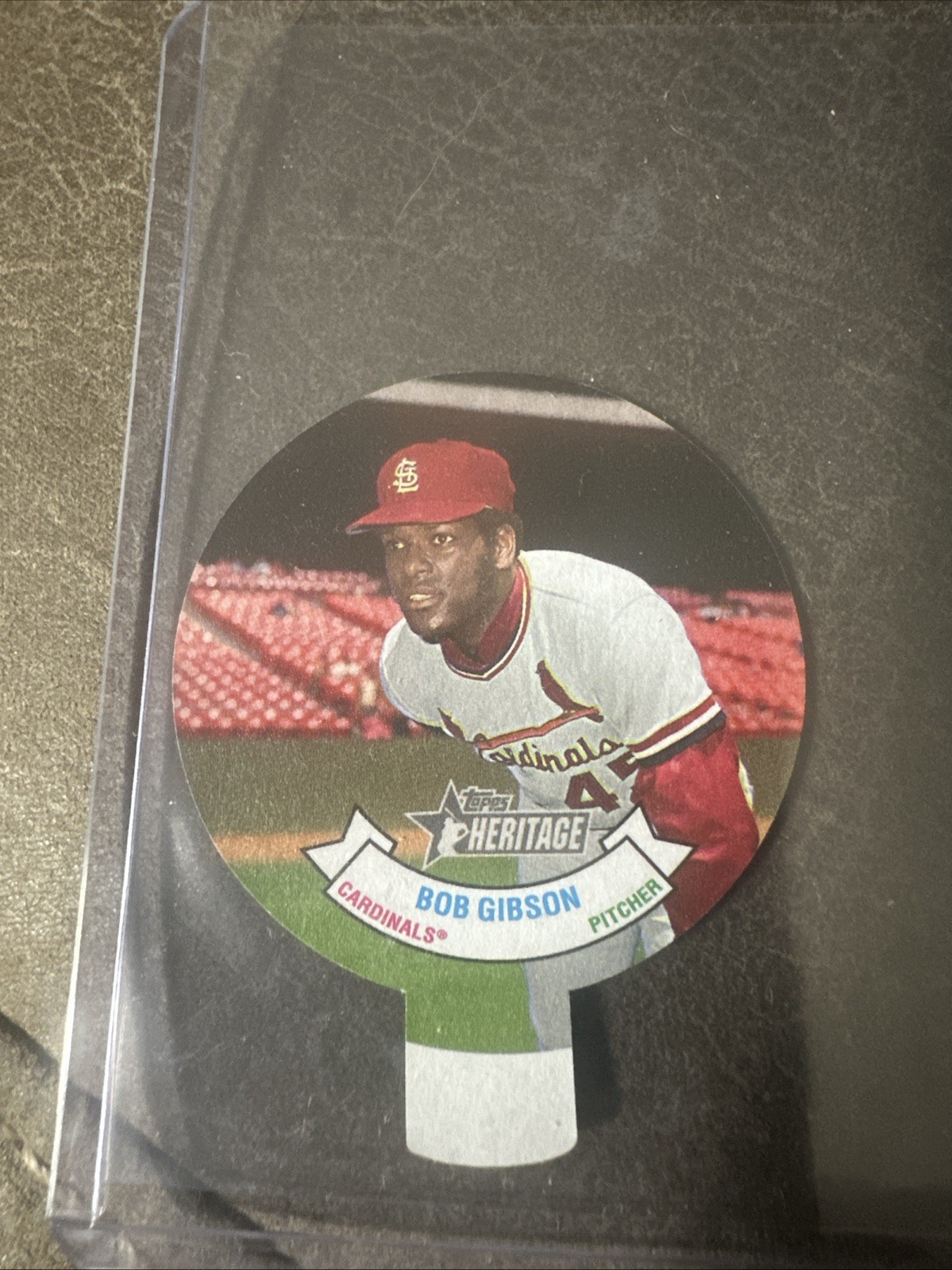 2021 Topps Heritage - 1972 Topps Candy Lids Bob Gibson #13