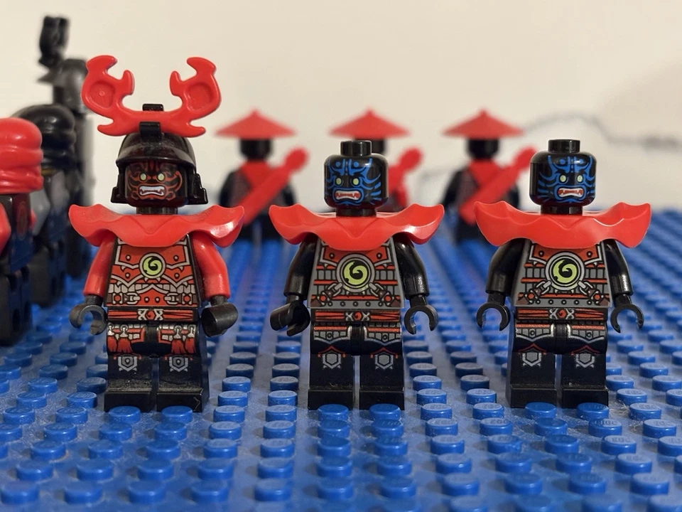 Lego Lot of 9 Ninjago Final Battle Minifigures - Stone Warrior, Scout, Etc - Image 4 of 4