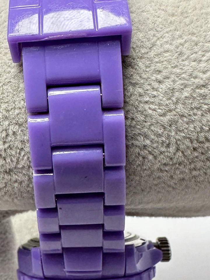 Reloj Juguete Damas Púrpura Batería Nueva 40MM 6.5" Profesional N29 Foto 4 de 4