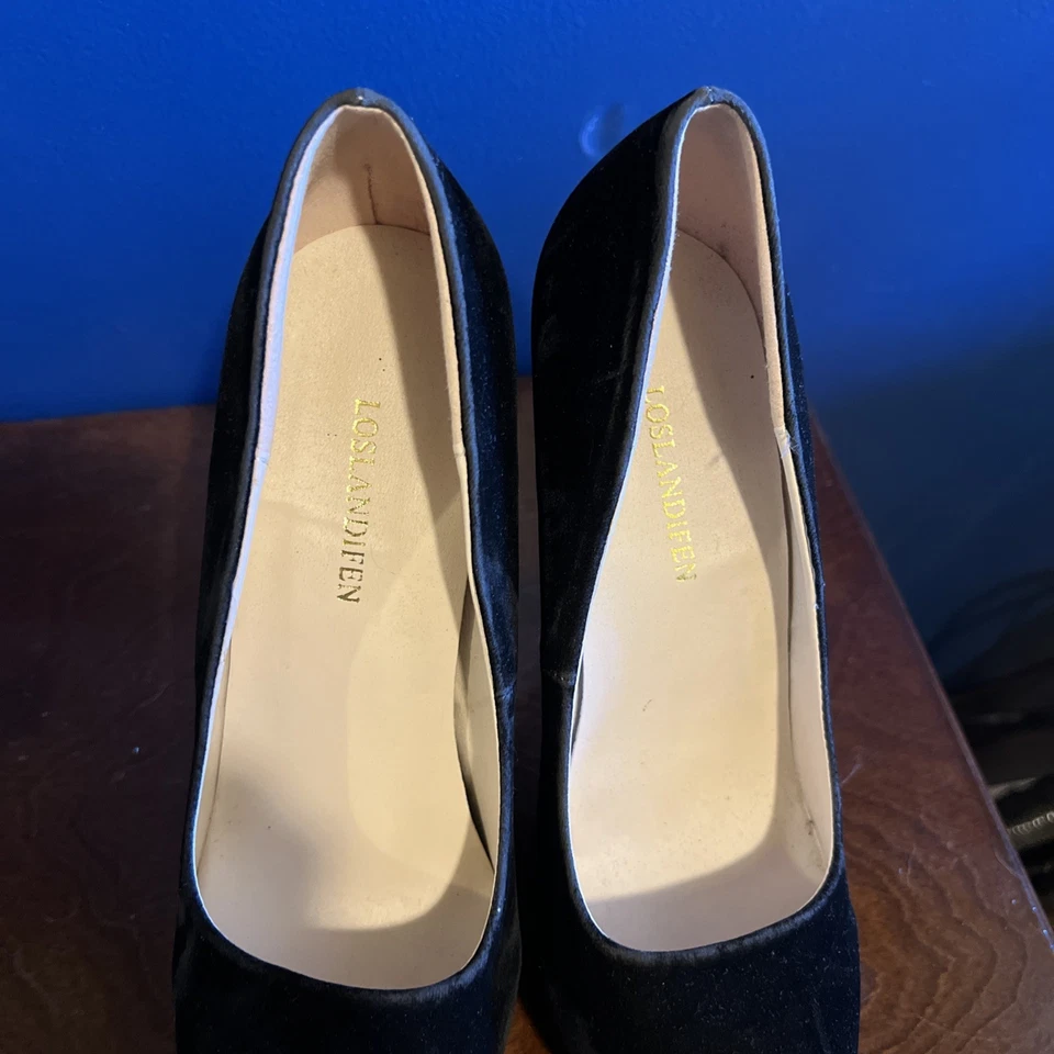 Womens Round Toe Super High Heels Party Platform Stilettos Shoes US 7.5, 38 - Image 3 of 4