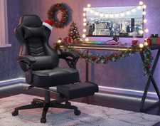 BK ELECWISH Gaming Chair Ergonomic Computer Office Chair Recliner Swivel Seat