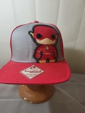 New The Flash Funko Pop! Heroes Snapback Hat - DC Comics Bioworld NWT