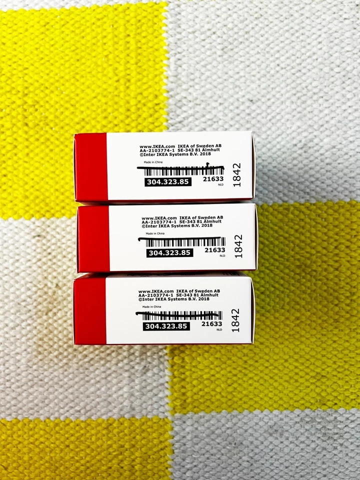 IKEA RYET LED bulb E12 200 lumen 2W 2700k, chandelier/twisted clear,6 bulbs set - Image 4 of 4