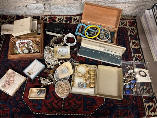 Lot of VTG Costume Jewelry SEE PICS CLAUDETTE PUCCINI etc...