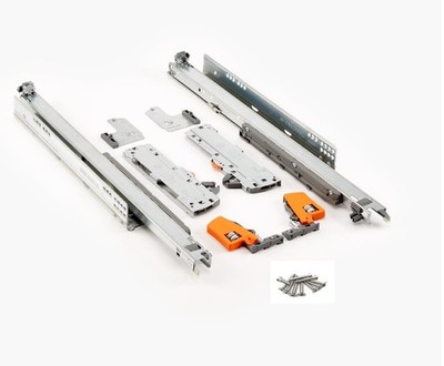 27'' Blum Push-to-Open with Soft Closing Undermount Slides Complete Set 769