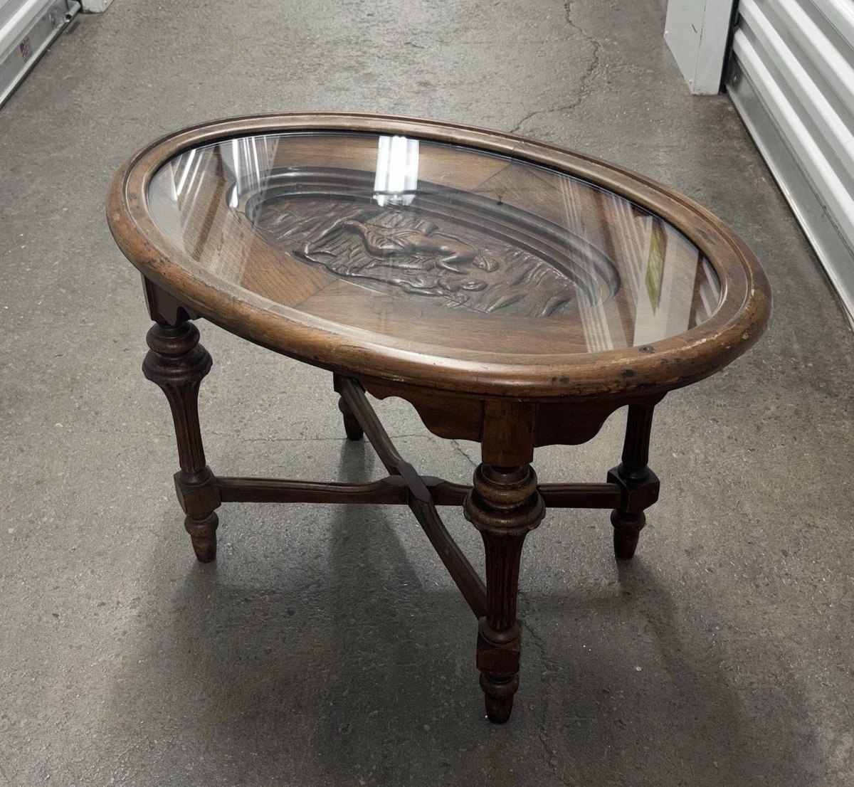 ガラストップのクラシックテーブル Glass Antique Tables 1920-1949 for sale | eBay