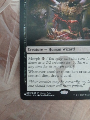 Magic The Gathering Grim Haruspex The List NM Black - Picture 4 of 10