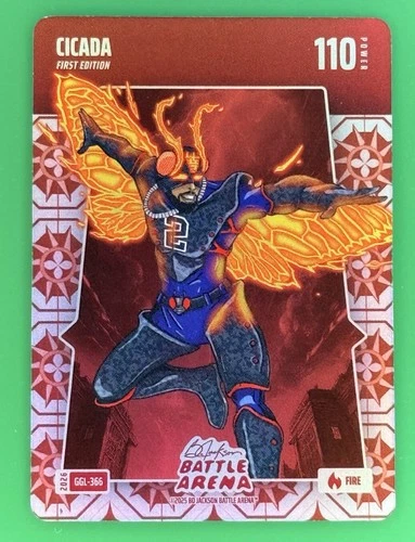 2026 Bo Jackson Battle Arena GGL-366 Cicada Great Grandma’s Linoleum Fire
