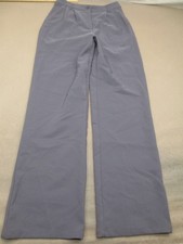 NWT Fashion Nova Size M Womens Blue Pleated Straight Pockets Comfy Pants 646