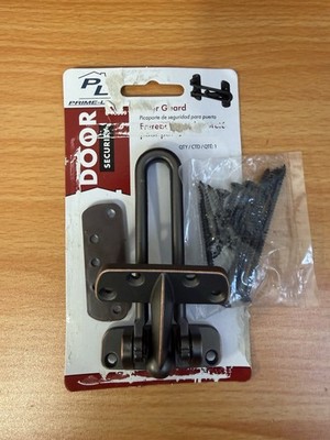 Prime Line U 10309 Swing Bar Door Guard Bronze, 3-7/8''