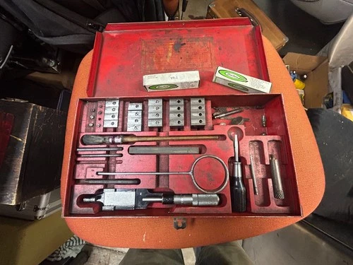MACHINIST OfCe Mechanics  Vintage Van Norman Catspaw Boring Tool Set
