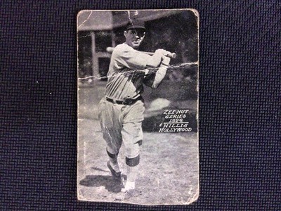 1926 Zeenut PCL Mack Hillis Hollywood Stars