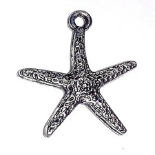 5 Starfish Charms