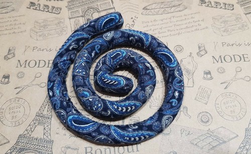 Spiralkrawatte Loc Haargummi Dreadlocks Denim Haargummi Dreadlock Accessoires - Bild 2 von 8