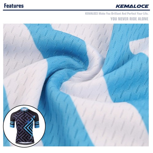 KEMALOCE Radtrikot Herren&Damen Sommer atmungsaktiv L XL 2XL 3XL 4XL Bike Jersey - Bild 70 von 229