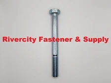 (5) M14-2.0x140mm Bolts / Hex Head Cap Screws DIN 931 Grade 10.9 14mm x 140mm