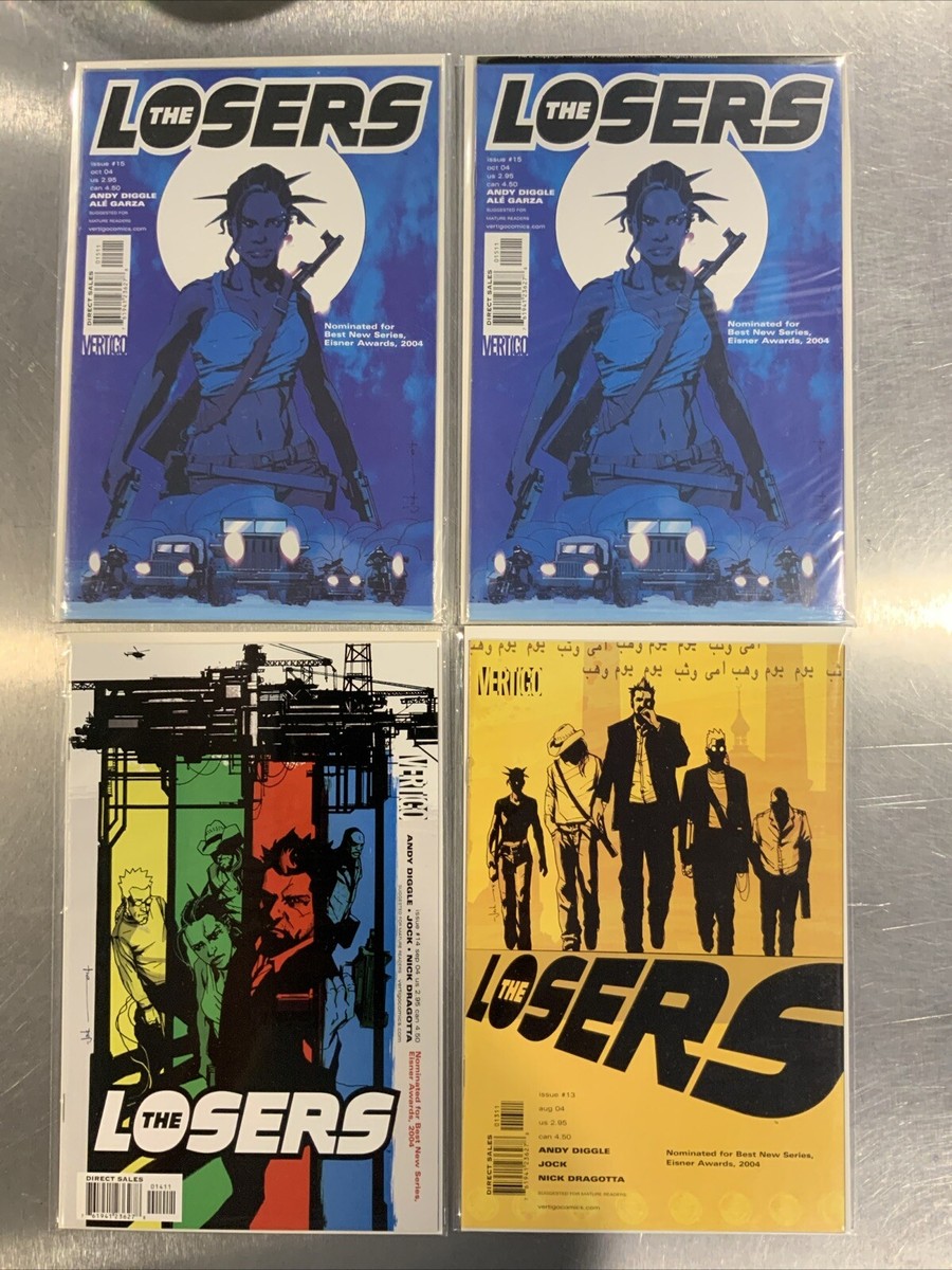 THE LOSERS DC Vertigo Comics Issues #1 - 32 COMPLETE FULL THE LOSERS DC Vertigo Comics Issues #1 - 32 COMPLETE FULL