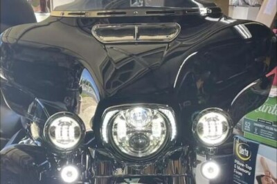 For Harley Street Glide FLHX/I 2006-2013 LED Headlight Bezel Trim