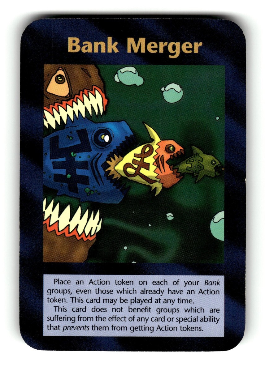 Bank Merger Card Limited INWO Illuminati New World Order Game | eBay