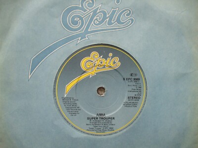 Abba - Super Trouper / The Piper  - EX- UK  45