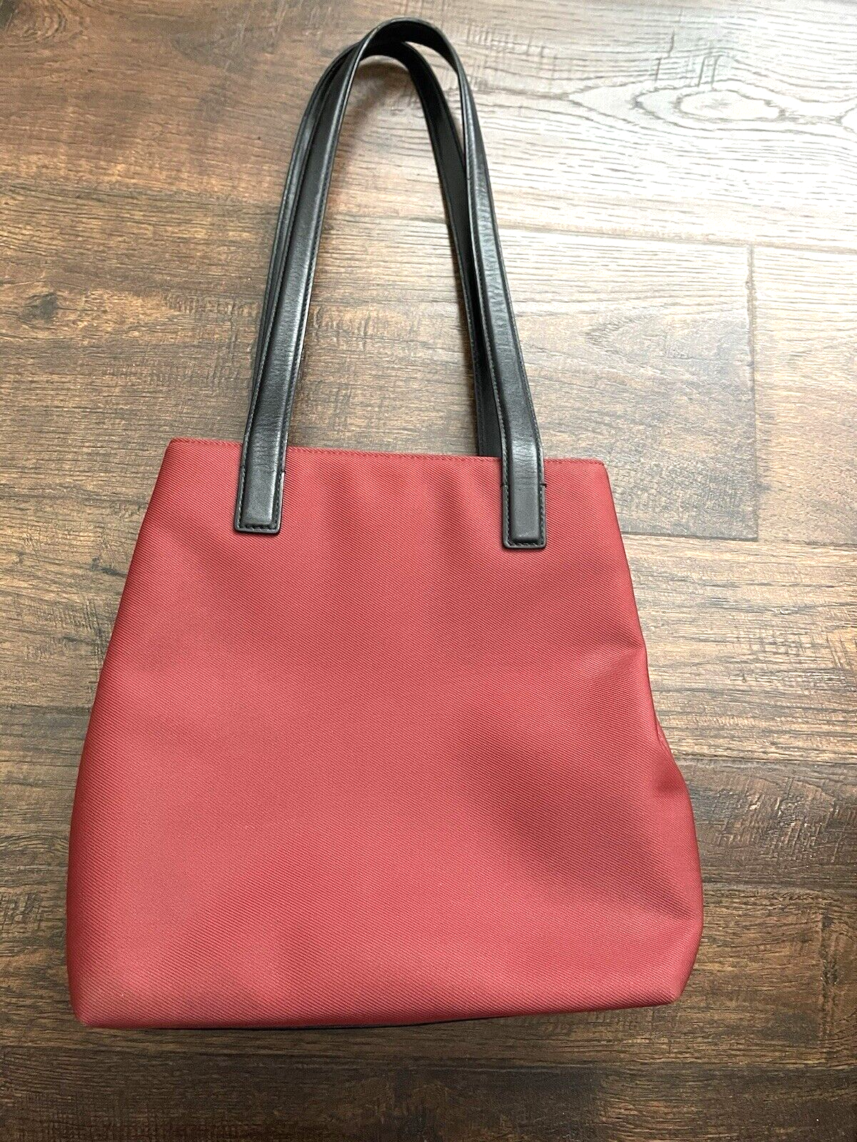 COACH Mercer Red Nylon & Leather Shoulder Bag F1J-7411