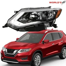 Fit For nissan rogue 2017-19 Halogen Headlight Headlamp Assembly Driver Side