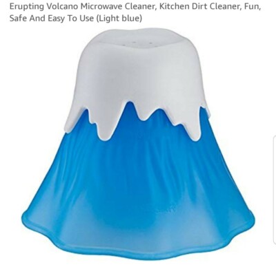 Volcano Erupt Microwave Oven Cleaner Steam Clean Kitchen Gadget Cooking Tool